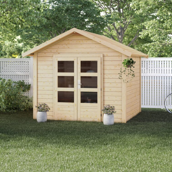 Garden Shed 3D Model .c4d .max .obj .3ds .fbx .stl .blend 