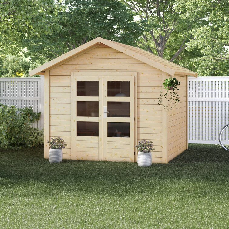 Garden Shed 3D Model .c4d .max .obj .3ds .fbx .stl .blend 
