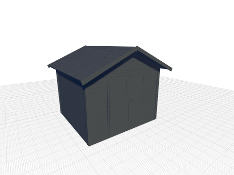 Garden Shed 3D Model