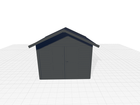 Garden Shed 3D Model