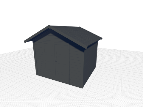 Garden Shed 3D Model