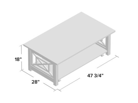 Upton Cheyney Coffee Designer Table Modello 3D