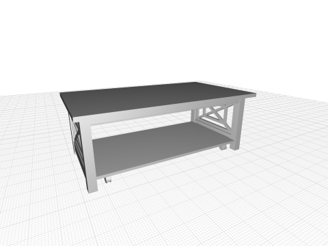 Upton Cheyney Coffee Designer Table Modello 3D