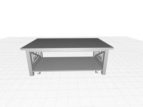 Upton Cheyney Coffee Designer Table Modello 3D