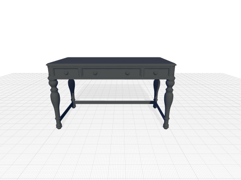Carnbrock Desk 3D Model