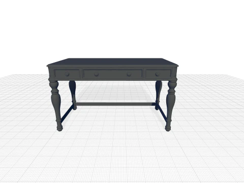 Carnbrock Desk 3D Model