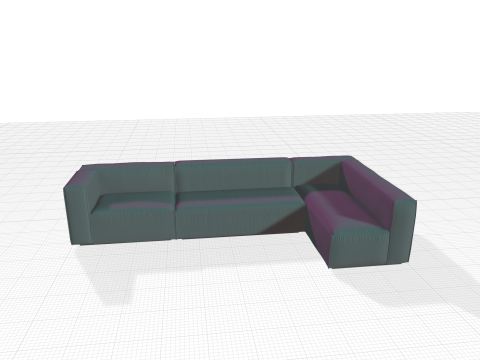 Cleon Sectional 3D Model
