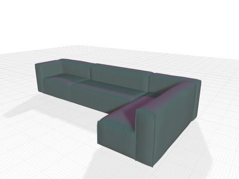 Cleon Sectional 3D Model