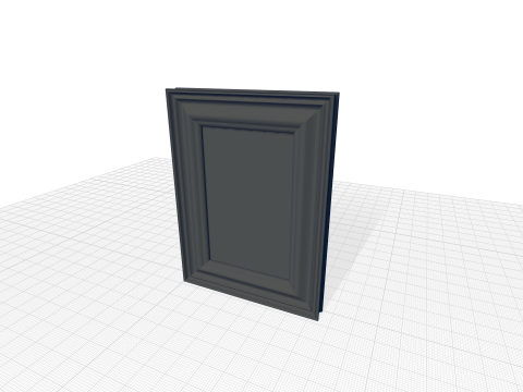 Real Picture Frame 3D 모델