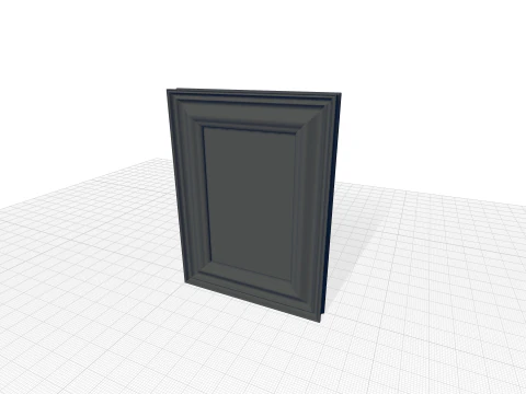 Real Picture Frame 3D Model