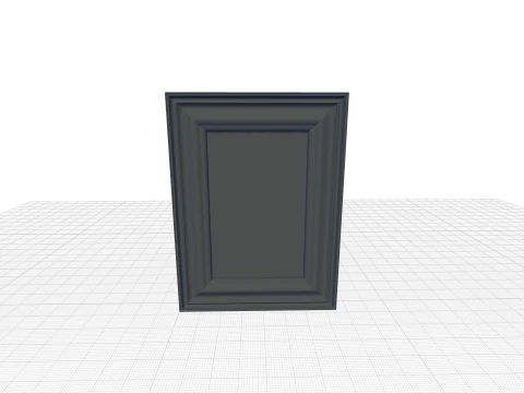 Real Picture Frame 3D Model