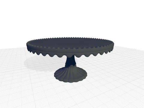 Celery Cake Stand 3D Model