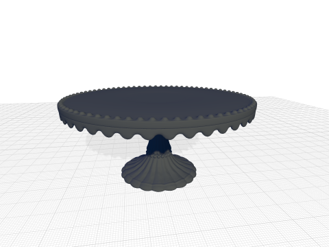 Celery Cake Stand 3D मॉडल
