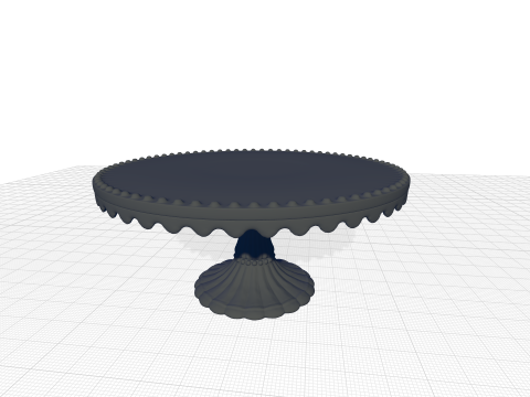 Celery Cake Stand 3D मॉडल