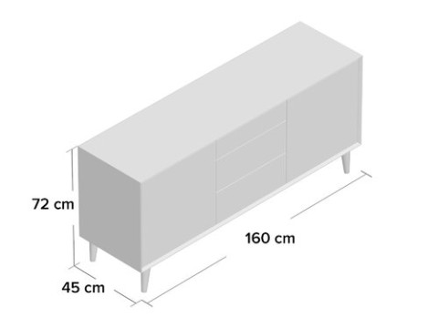 Chrisley Sideboard 3Dモデル