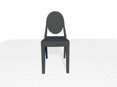 Silla auxiliar Victoria Ghost Modelo 3D