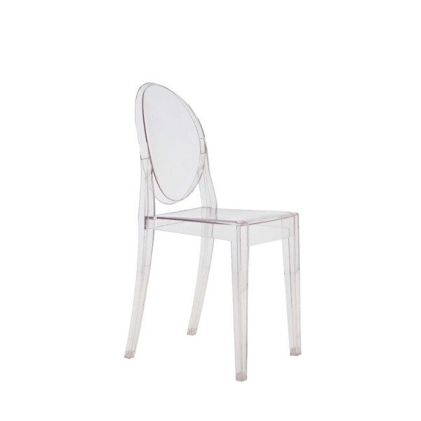 Victoria Ghost Side Chair 3D Model .c4d .max .obj .3ds .fbx .stl .blend
