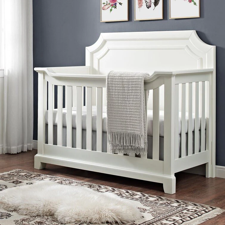 Lafayette Convertible Crib 3D Model .c4d .max .obj .3ds .fbx .stl .blend