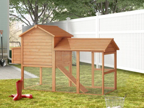 Belinda Chicken Coop &ndash; H&uuml;hnerstall 3D Modell