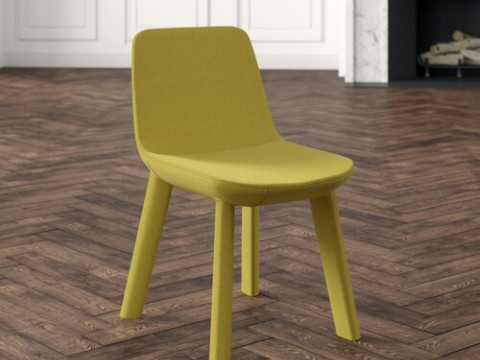 Neat Dining Chair 3D Model
