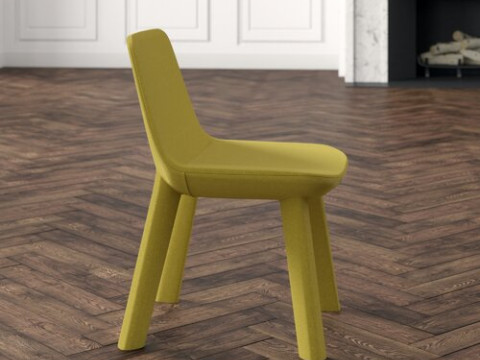 Neat Dining Chair 3D Model