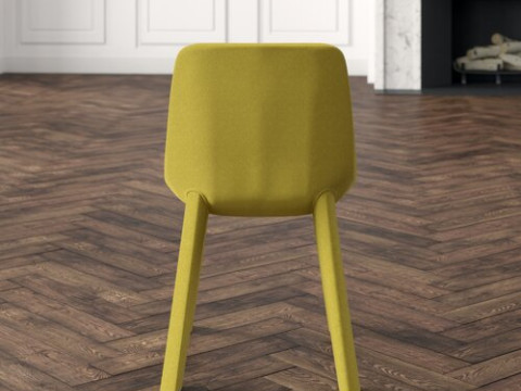 Neat Dining Chair 3D Model