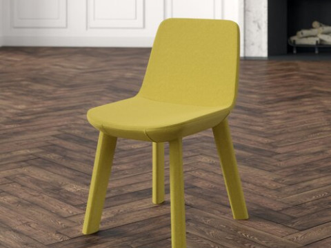 Neat Dining Chair 3D Model