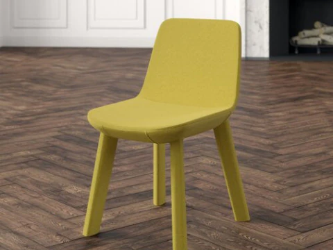 Neat Dining Chair 3D Model
