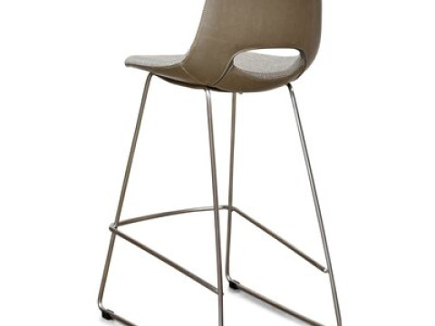 Erwin Bar and Counter Stool Tall Chair 3D Модель