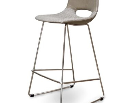 Erwin Bar and Counter Stool Tall Chair 3D Модель