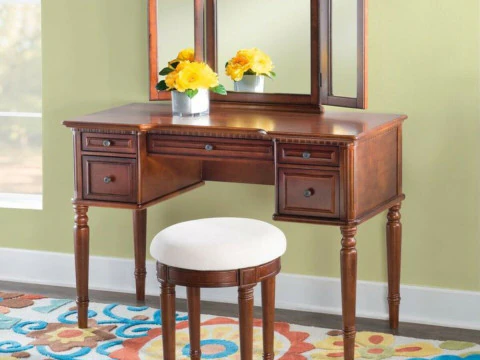 Conjunto de toucador Behrendt MakeUp com espelho Modelo 3D