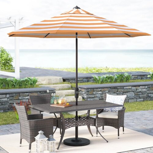 Market Umbrella - 4 Colour Model 3D .c4d .max .obj .3ds .fbx .stl .blend 