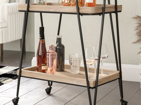 Maley Bar Cart Modèle 3D