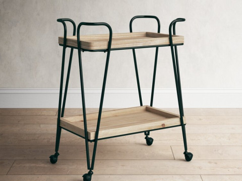 Maley Bar Cart 3D Model