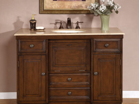 Oglesby Single Bathroom Vanity Set Model 3D