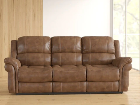 Arles Reclining Sofa - 3 Colour 3D Model
