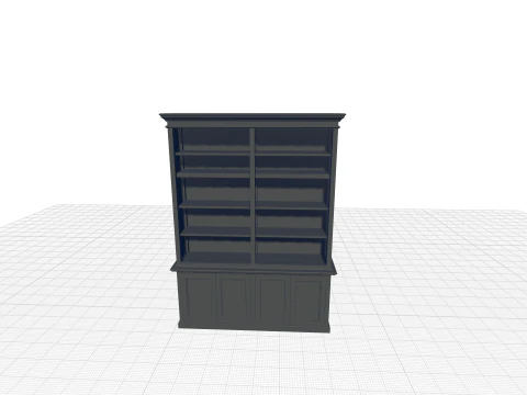 Gerold Display Cabinet 3D Model