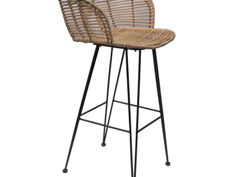 Deloris Bar Stool 3D Modell