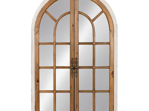 Mcclanahan Farmhouse Accent Mirror - 3 Colour 3D Model
