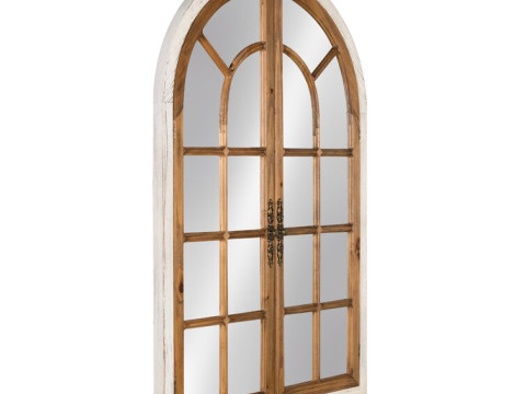 Mcclanahan Farmhouse Accent Mirror - 3 Colour 3D Model