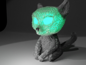 cute cat 3D Model