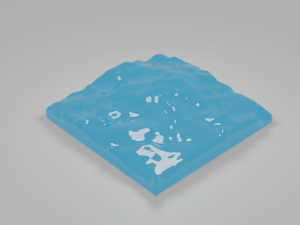 water 3D मॉडल