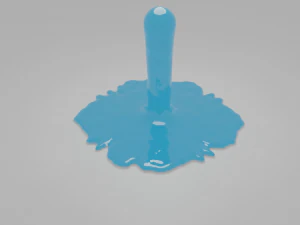 &aacute;gua Modelo 3D