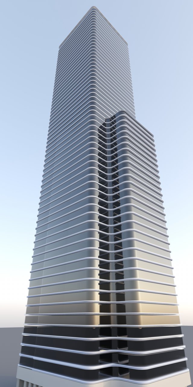 building Model 3D .c4d .max .obj .3ds .fbx .stl .blend 