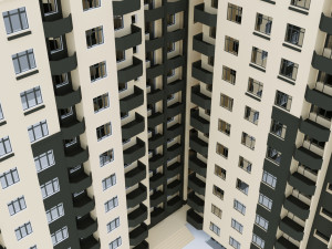 for city building 3Dモデル