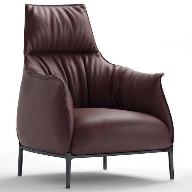 armchair 3D 模型 .c4d .max .obj .3ds .fbx .stl .blend 