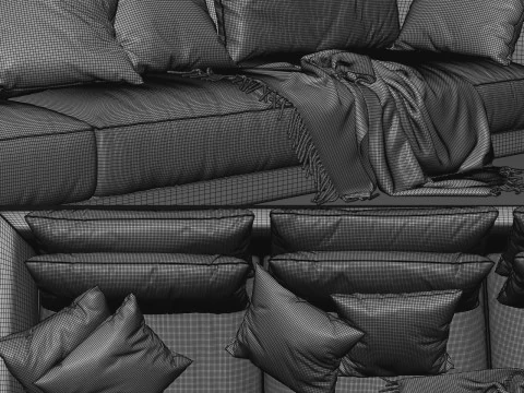 Sofa sofa modern 3D Model