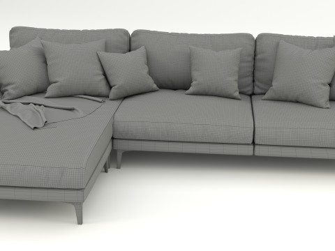 Sofa corner 3Dモデル