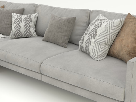 Sofa corner 3Dモデル