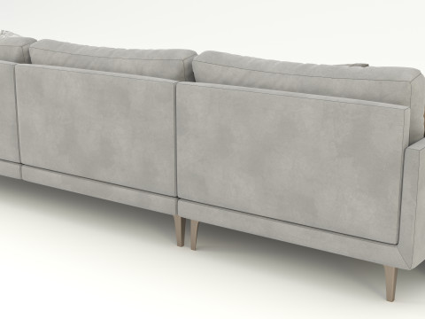 Sofa corner 3Dモデル